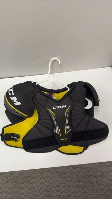 Vist Large View of Product Image Which is Used CCM TACKS 9040 S/P Junior Shoulder Pads LG