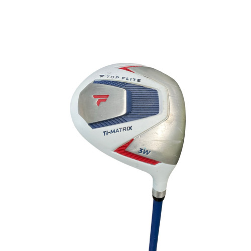 Vist Large View of Product Image Which is Used Top Flite TI MATRIX Mens Fairway Wood RH 3 Wood