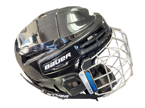 Vist Large View of Product Image Which is Used Bauer IMS 5.0 HELMET Helmet Cage Combo Black MD