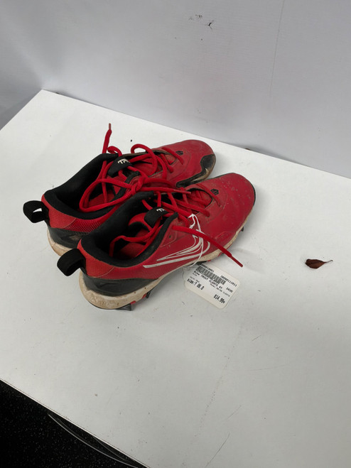 Vist Large View of Product Image Which is Used Nike BB/SB CLEATS BB/SB Cleats Red Youth 06.0