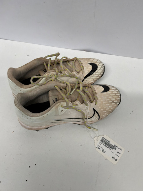 Vist Large View of Product Image Which is Used Nike DIAMOND BB/SB Cleats White Youth 06.0