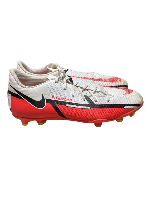 Vist Large View of Product Image Which is Used Nike Soccer Cleats White Senior 7