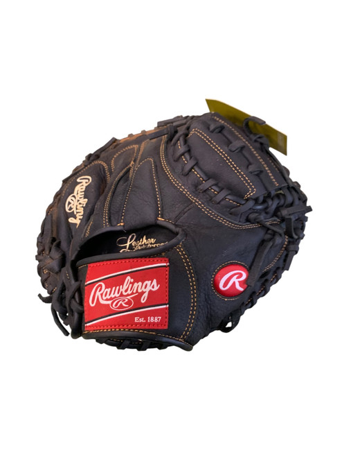 Vist Large View of Product Image Which is Used Rawlings RENEGADE BB/SB Catchers RH Throw Black 32 1/2"