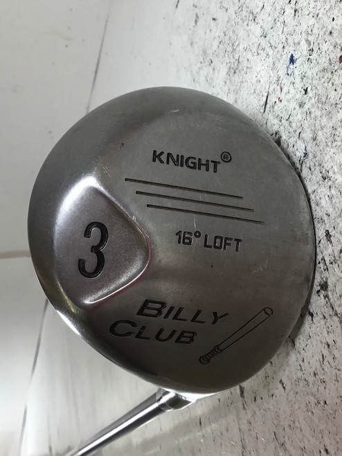Vist Large View of Product Image Which is Used Knight BILLY CLUB Mens Fairway Wood RH 3 Wood