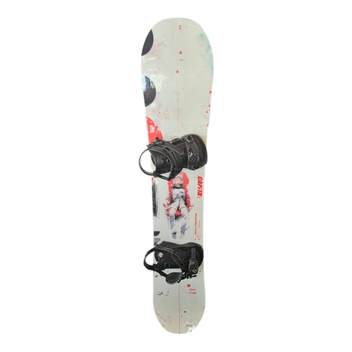 Vist Large View of Product Image Which is Used Capita OUTER SPACE Mens Board/Bindings White 154 cm