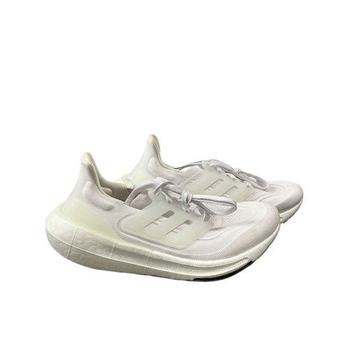 Vist Large View of Product Image Which is Used Adidas Track & Field Cleats Adult White Senior 6.5
