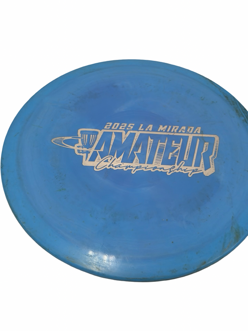 Vist Large View of Product Image Which is Used Innova 2025 LA MIRADA AMATEUR CHAMPION Disc Golf Driver Carolina Blue 176g