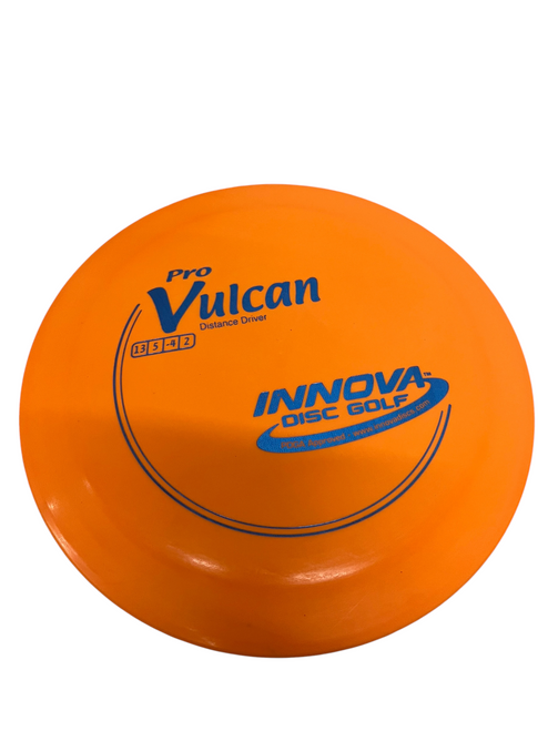 Vist Large View of Product Image Which is Used Innova PRO VULCAN Disc Golf Driver Orange