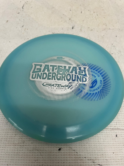 Vist Large View of Product Image Which is Used Gateway UNDERGROUND Disc Golf Driver Carolina Blue