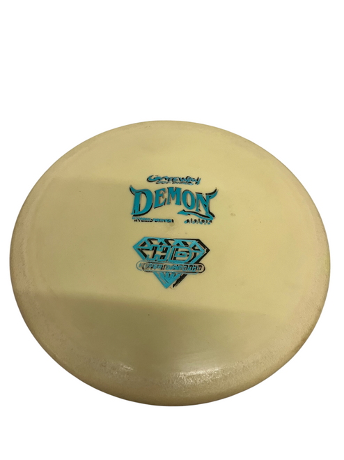 Vist Large View of Product Image Which is Used Gateway DEMON Disc Golf Driver Tan