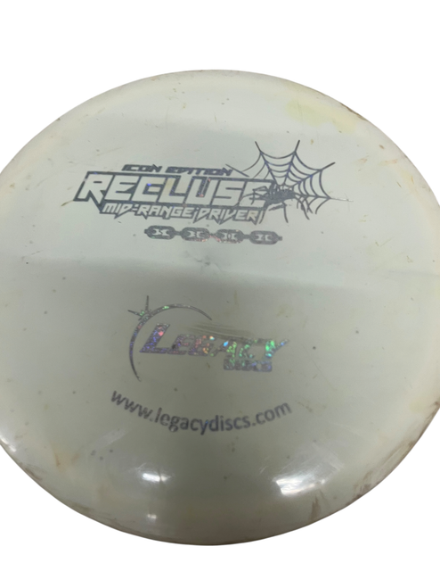 Vist Large View of Product Image Which is Used Legacy RECLUSE Disc Golf Mid Range Almond