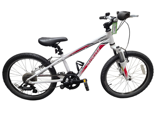 Vist Large View of Product Image Which is Used Specialized HOTROCK Kids Mountain Bike White 20"