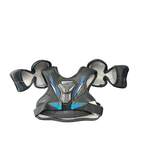 Vist Large View of Product Image Which is Used Bauer VOLT Youth Shoulder Pads MD