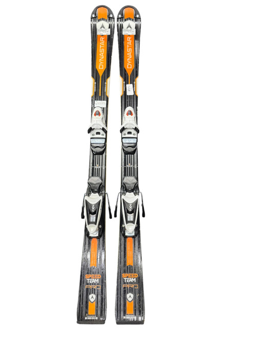 Vist Large View of Product Image Which is Used Dynastar SPEED TEAM PRO Boys DH Ski/Binding Orange 125 cm