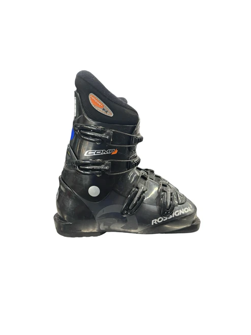Vist Large View of Product Image Which is Used Rossignol COMP J Boys DH Ski Boot Grey 255 MP - M07.5 - W08.5
