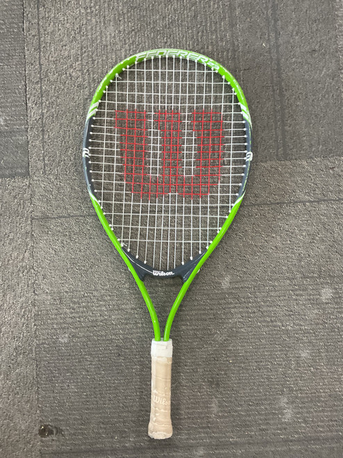 Vist Large View of Product Image Which is Used Wilson FEDERER 23 Junior Tennis Racquet Green 23"