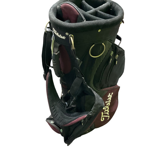 Vist Large View of Product Image Which is Used Titleist STAND BAG Mens Stand Bag Maroon