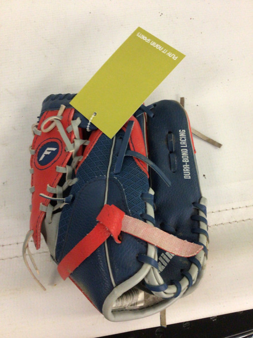 Vist Large View of Product Image Which is Used Franklin MESH TEK BB/SB Glove RH Throw Royal Blue 9 1/2"