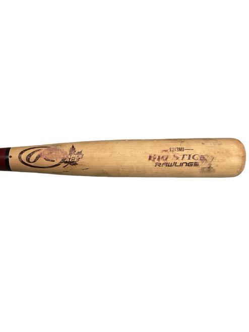 Vist Large View of Product Image Which is Used Rawlings R43MU BB/SB Wood Bat 32"