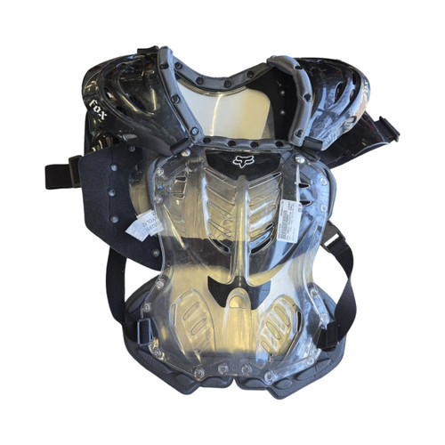 Vist Large View of Product Image Which is Used Fox CHEST PROTECTOR SMALL Mens Roost Protector White