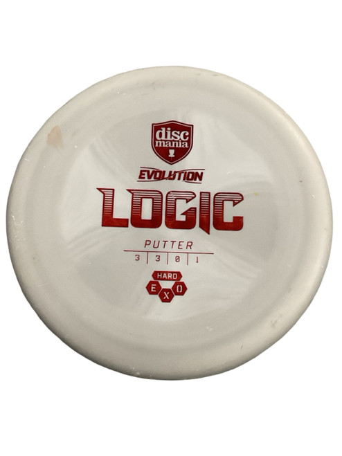 Vist Large View of Product Image Which is Used Discmania EXO EVOLUTION LOGIC Disc Golf Putter Grey 174g