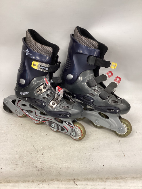 Vist Large View of Product Image Which is Used POWER FLEX Senior Rec Fitness Skates Grey Senior 6