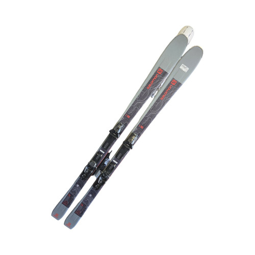 Vist Large View of Product Image Which is Used Salomon DISTANCE 76 W/ M10 GW BINDINGS Mens DH Ski/Binding Green 180 cm