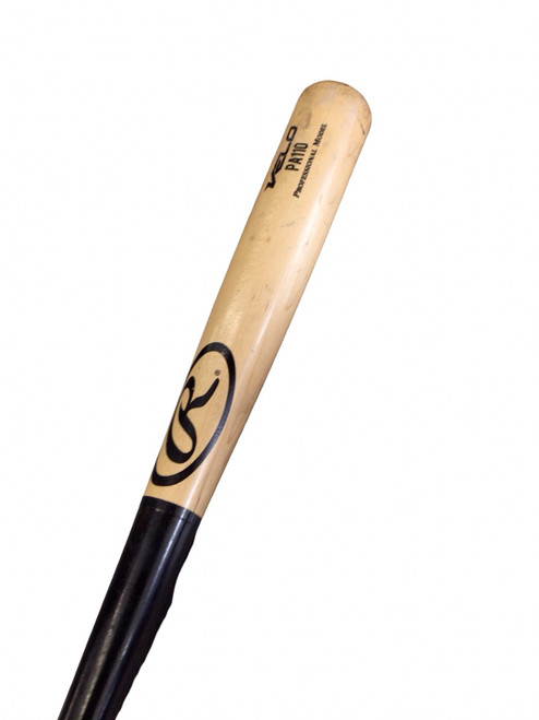 Vist Large View of Product Image Which is Used Rawlings VELO PA110 BB/SB Wood Bat 31"