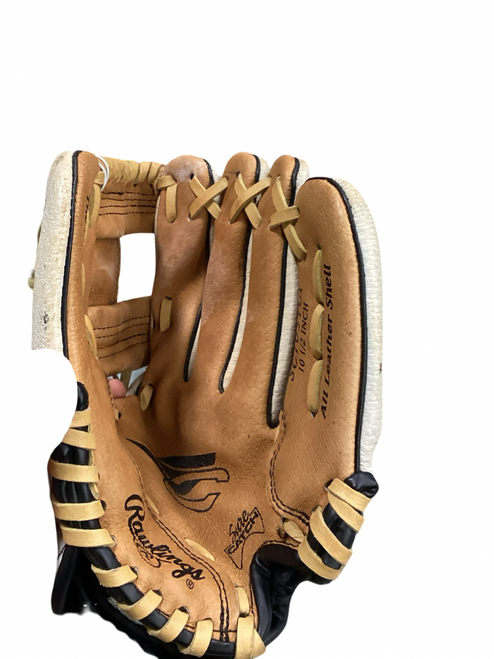 Vist Large View of Product Image Which is Used Rawlings SC105TCI BB/SB Glove T-ball Brown 10 1/2"