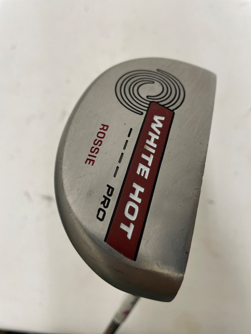 Vist Large View of Product Image Which is Used Odyssey WHITE HOT PRO ROSSIE Mens Putter RH
