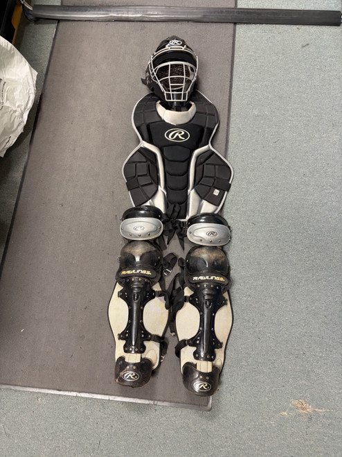 Vist Large View of Product Image Which is Used Rawlings ADULT CATCHERS SET Catchers Equipment Other
