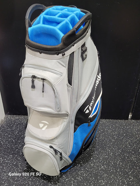 Vist Large View of Product Image Which is Used Taylormade SUPREME 2018 CART BAG Mens Stand Bag Grey