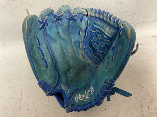 Vist Large View of Product Image Which is Used Rawlings Highlight Series H1150R Baseball Glove LH Throw Royal Blue 11 1/2"