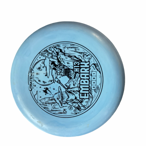 Vist Large View of Product Image Which is Used Gateway EMBARK Disc Golf Putter Green