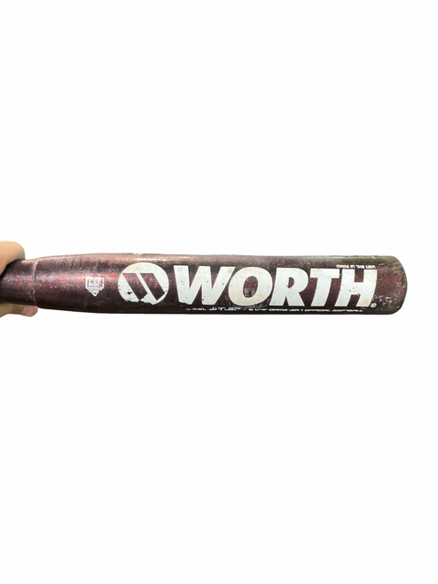 Vist Large View of Product Image Which is Used Worth WICKED INSANITY BB/SB Slowpitch Bat 34"