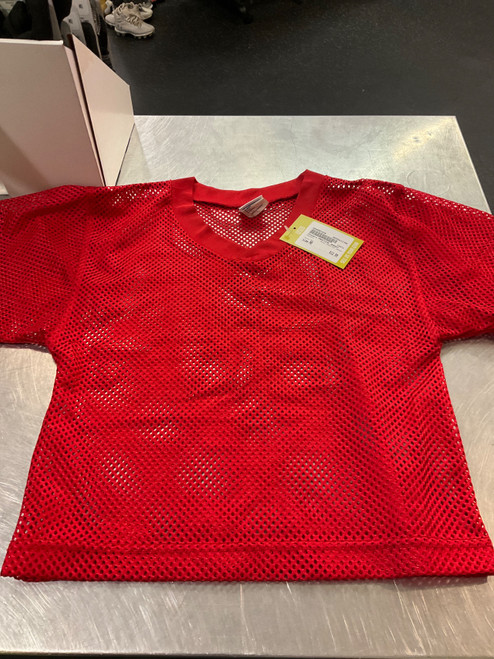 Vist Large View of Product Image Which is Used Champro PRACTICE JERSEY FB Top Youth Red MD