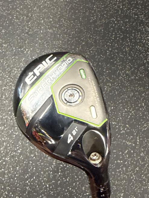Vist Large View of Product Image Which is Used Callaway EPIC SUPER HYBRID Mens Hybrid Club RH 4 Hybrid