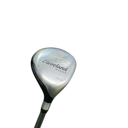 Vist Large View of Product Image Which is Used Cleveland LAUNCHER STEEL Mens Fairway Wood RH 9 Wood
