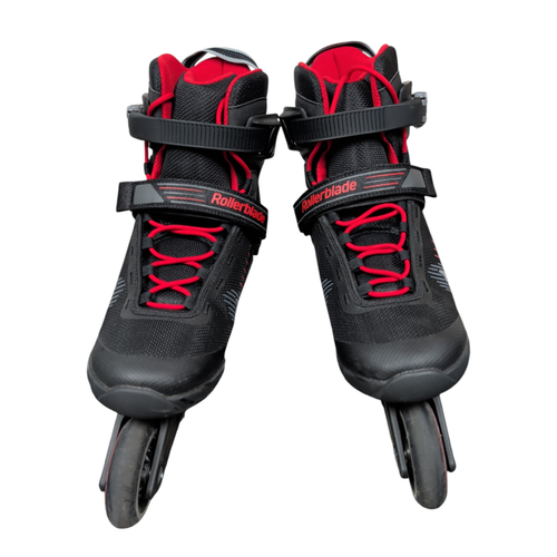 Vist Large View of Product Image Which is Used Rollerblade ZERTABLADE Senior Rec Fitness Skates Black Senior 10