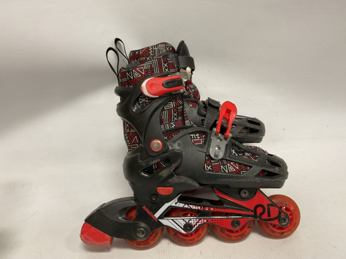 Vist Large View of Product Image Which is Used RollerDerby YOUTH SKATES Junior Rec Fitness Skates Black Adjustable