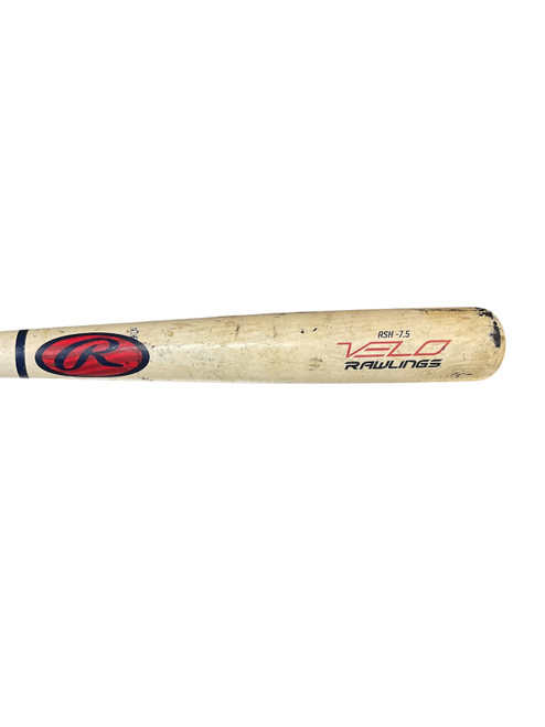 Vist Large View of Product Image Which is Used Rawlings VELO ASH -7.5 BB/SB Wood Bat 30"