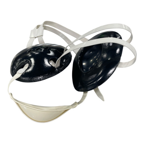 Vist Large View of Product Image Which is Used Adidas Wrestling Headgear Black/White, inside view