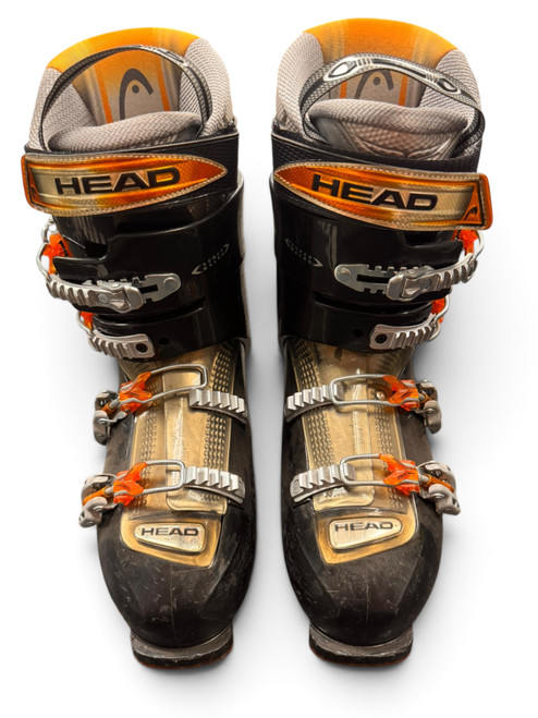 Vist Large View of Product Image Which is Used Head EDGE 10 SKI BOOTS Mens DH Ski Boot Black 295 MP - M11.5
