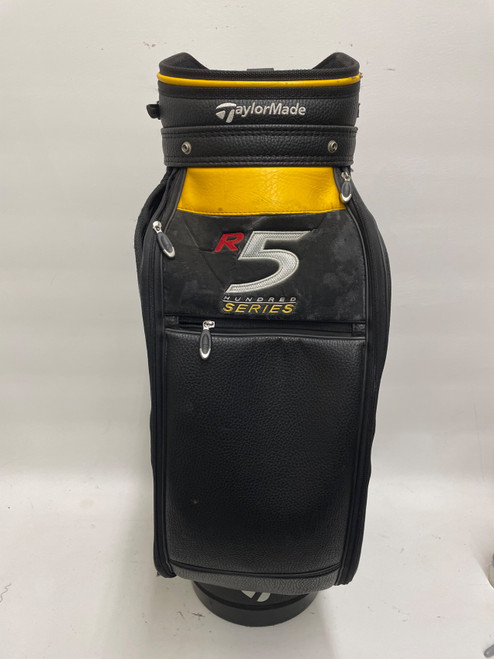 Vist Large View of Product Image Which is Used Taylormade R5 HUNDRED SERIES Mens Cart Bag Black