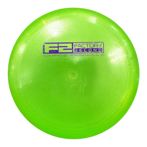 Vist Large View of Product Image Which is Used Innova F2 FACTORY 2ECOND Disc Golf Driver None
