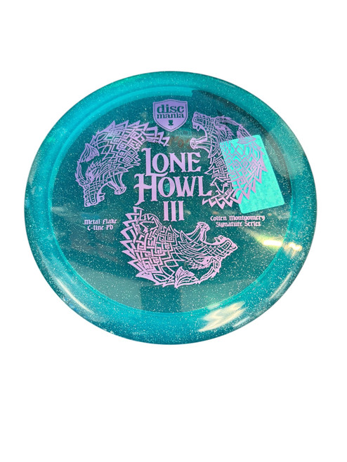 Vist Large View of Product Image Which is Used Discmania LONE HOWL 3 Disc Golf Driver Teal 173g