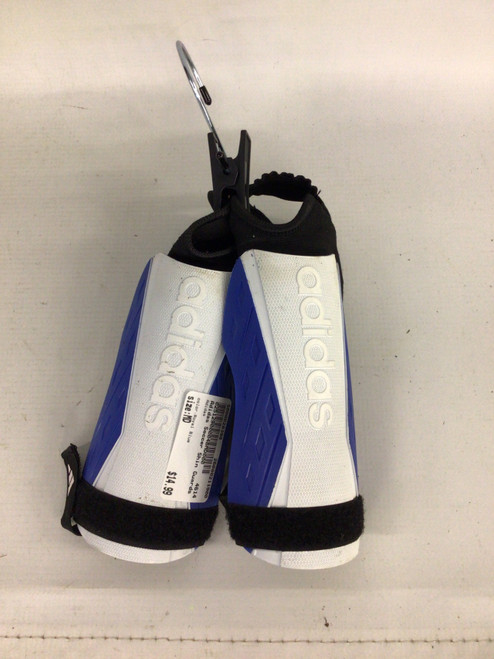 Vist Large View of Product Image Which is Used Adidas Soccer Shin Guards Youth Royal Blue MD