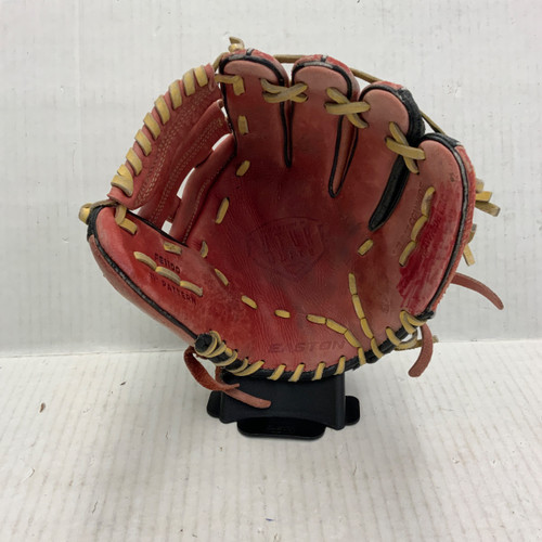 Vist Large View of Product Image Which is Used Easton FE1100 BB/SB Glove RH Throw Red 11"