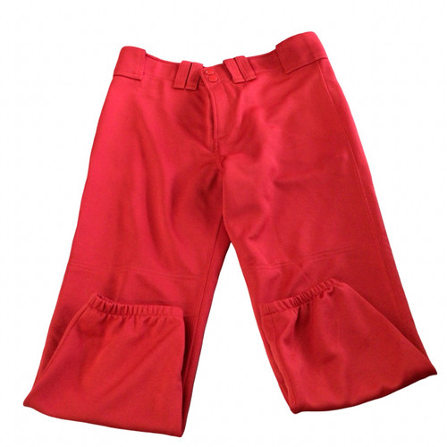 Vist Large View of Product Image Which is Used Mizuno SOFTBALL PANTS BB/SB Pant Womens Red MD