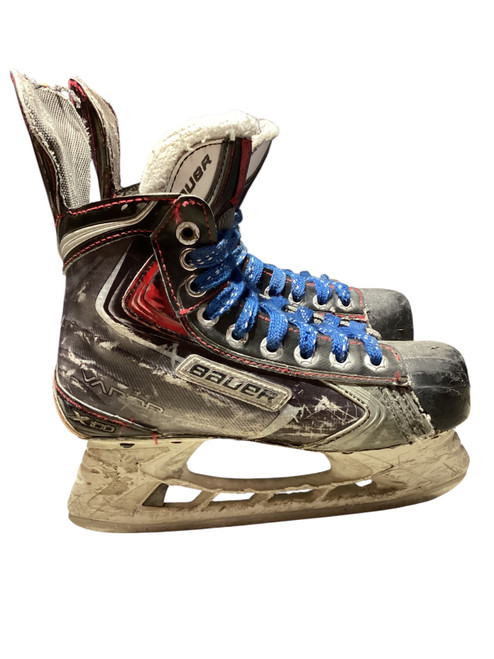 Vist Large View of Product Image Which is Used Bauer VAPOR X100 Junior Hockey Skate Junior 03.5
